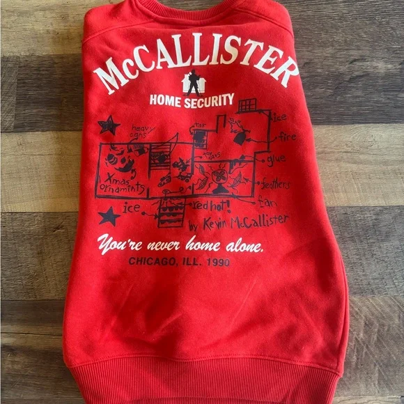NWT Home Alone Kid’s Sweatshirt - Picture 3 of 3